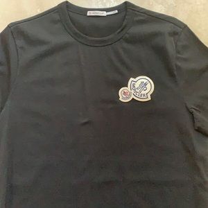 Brand new/never worn black Moncler tshirt.